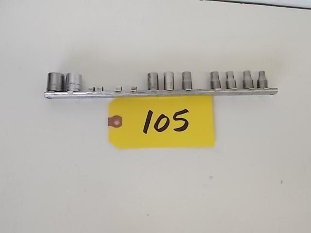 lot 105 image: Craftsman 14" Sockets, 4-9, 1...