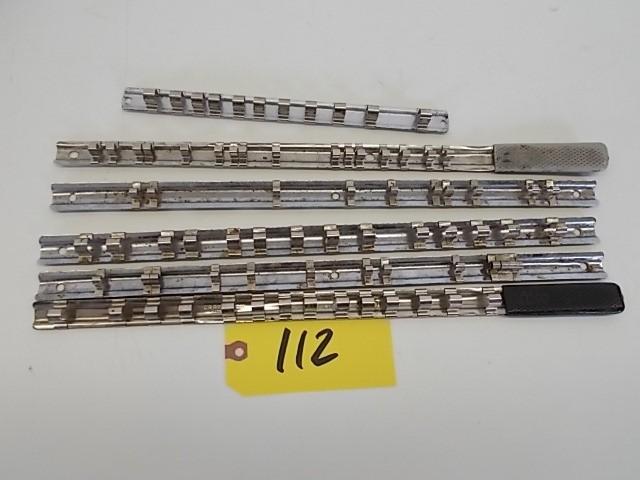 lot 112 image: (6) Socket Racks...