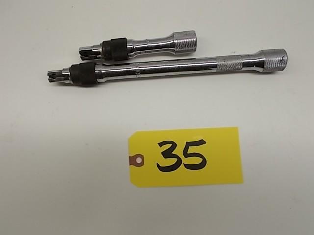 lot 35 image: (2) Mac 12" Extensions, 5&quo...