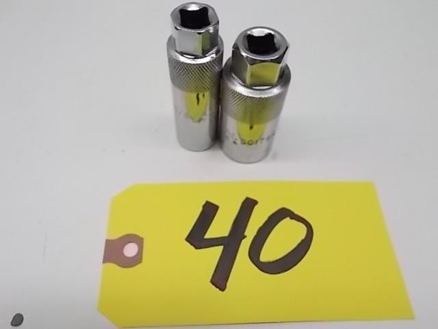 lot 40 image: Mac 38 Drive Spark Plug Sockets, 5...