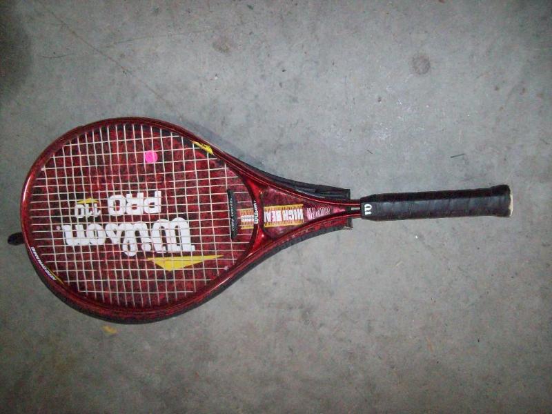 Wilson tennis racket with cover...