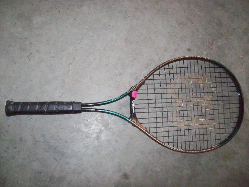 Wilson tennis racket...
