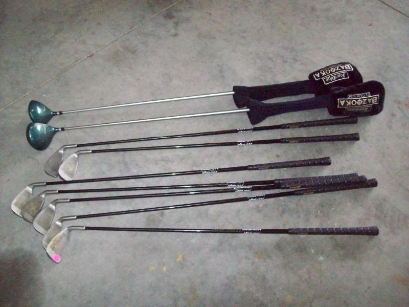 Left handed golf clubs 3-4-5-6-7-8-...