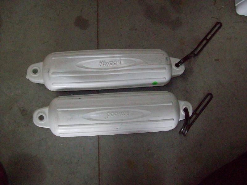(2) Attwood boat bumpers...