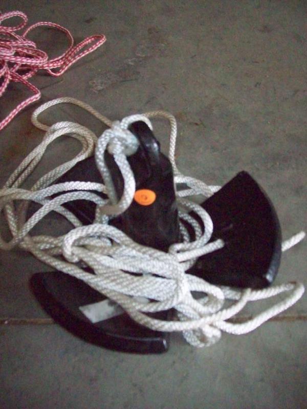 20 lb&nbspcoated river anchor with...