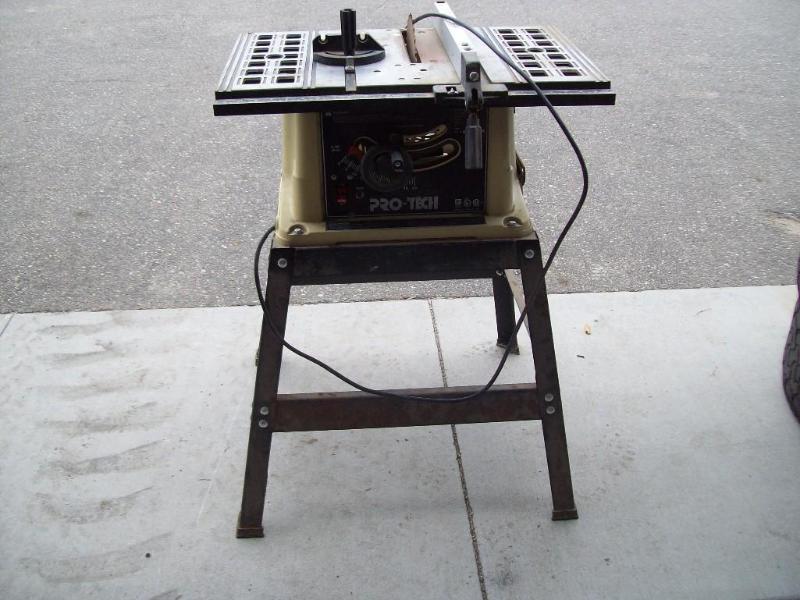Pro TechTable saw -Hardly used -Sto...