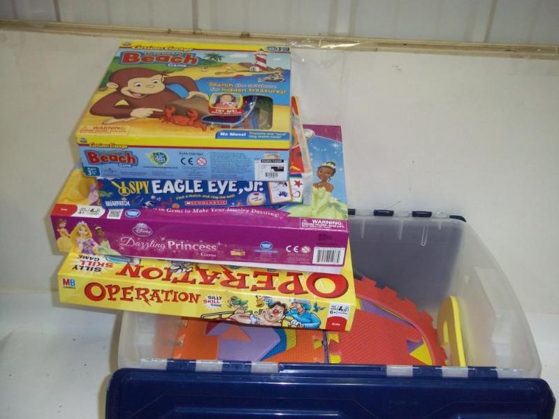 Padded Floor Puzzle and Miscellaneo...