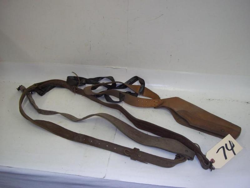 Leather holsters and Gun straps...