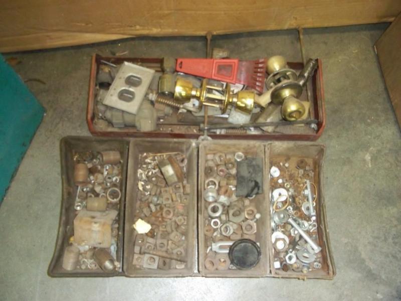 Miscellaneous assorted parts with b...
