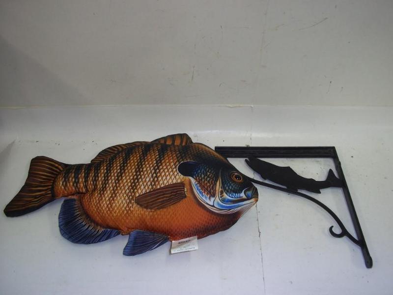 Fish Pillow and Fish Bracket...
