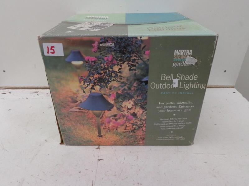 lot 15 image: Martha Stewart Everyday Garden Ligh...