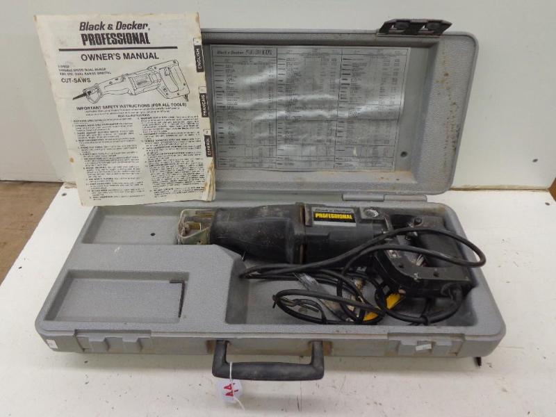 lot 44 image: Black and Decker Professional Varia...