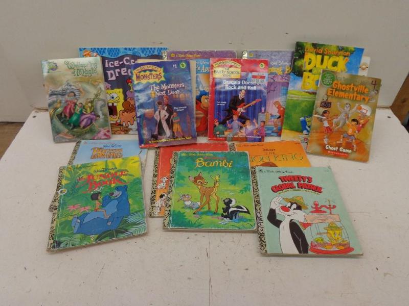 lot 45 image: Box of &nbspKids Books Walt Disney...