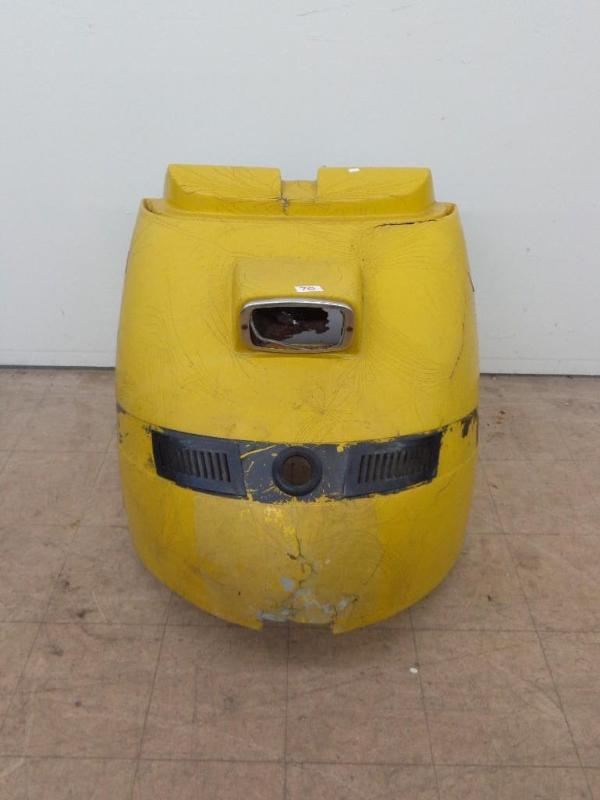 lot 70 image: Vintage Ski-Doo Snowmobile Hood Wea...