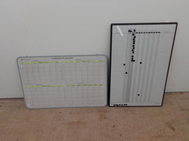 lot 81 image: 4 Month Planner Whiteboard & Pe...