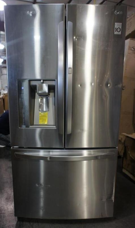 lot 1 image: New LG Refrigerator (LFX31945ST) LG...
