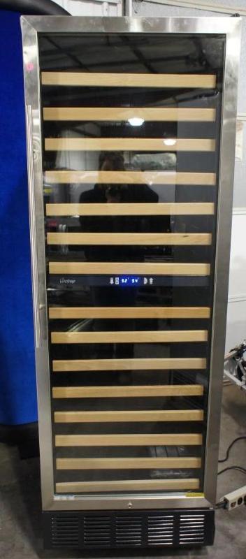 lot 12 image: VINOTEMPO WINE COOLER  CELLAR WO...