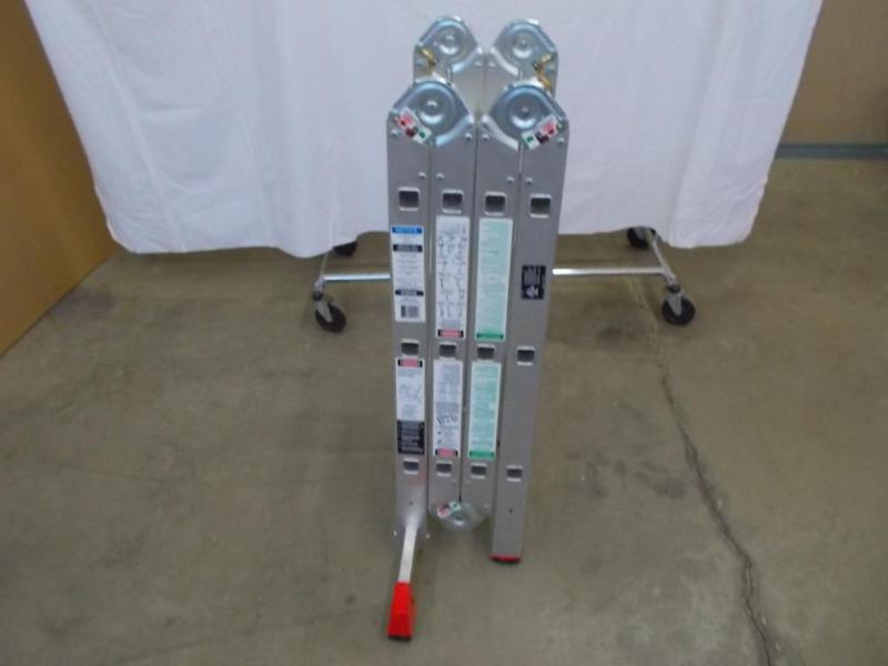 lot 21 image: ClimbTEX Hinge or folding ladder.&n...