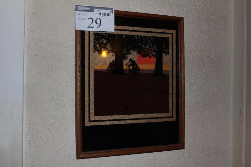 lot 29 image: Lot of (2) Items (1) Silhouette of...