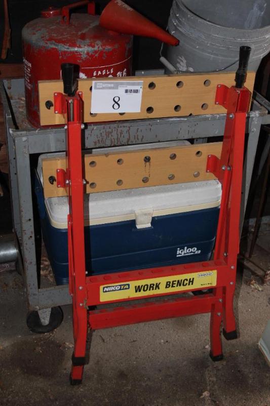 lot 8 image: Nikota, Work Bench...