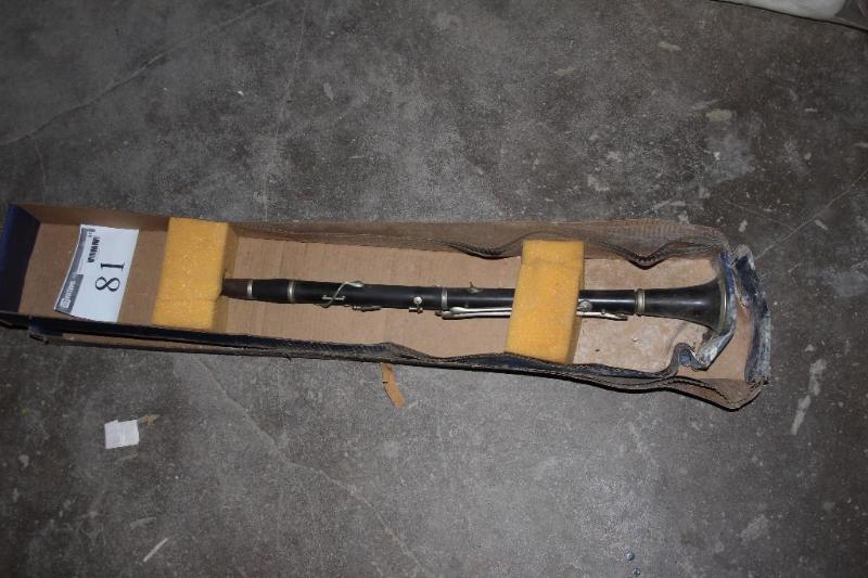lot 81 image: Clarinet...
