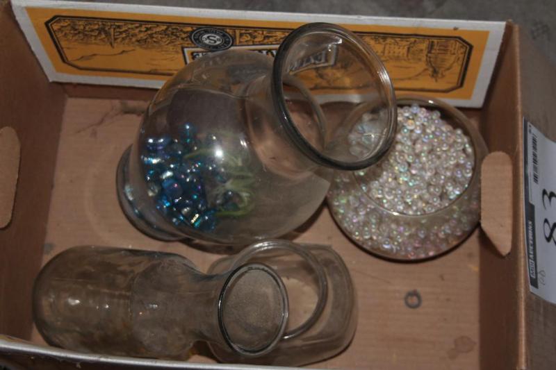 lot 83 image: Lot of (4) Glass Jars...