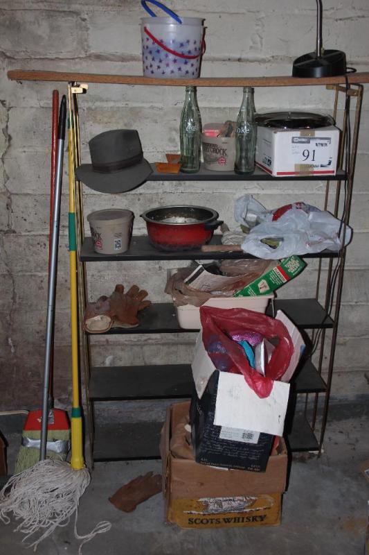 lot 91 image: Shelf Lot, 36" L x 9.5" W...