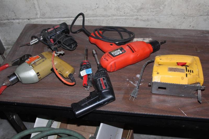 lot 95 image: Lot of (6) Items (1) Sabre Saw, (1...