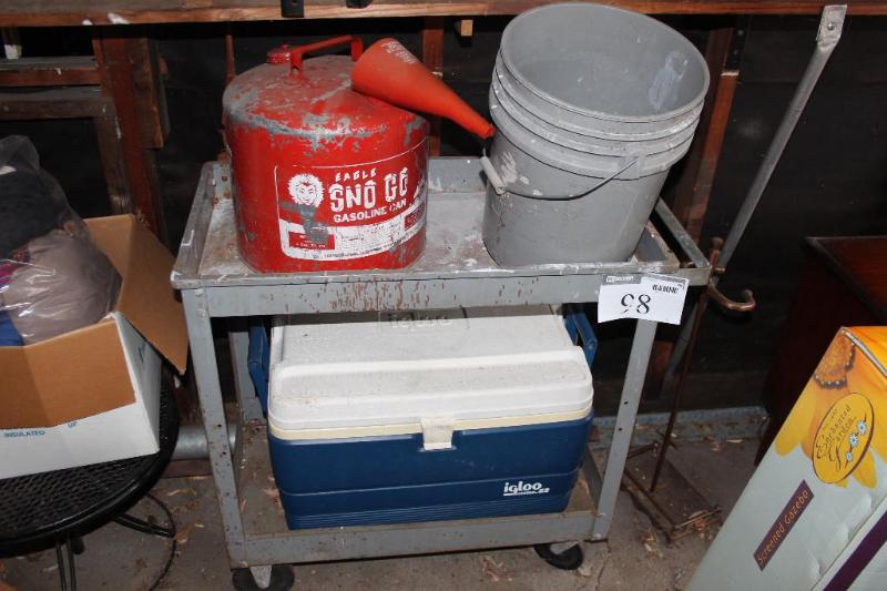 lot 98 image: Lot of (4) Items (1) Rolling, Dual...