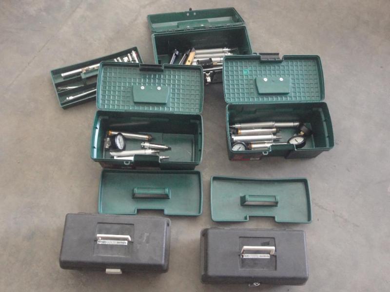 lot 125 image: (5) Plastic Tool Boxes, (3) Have Pn...