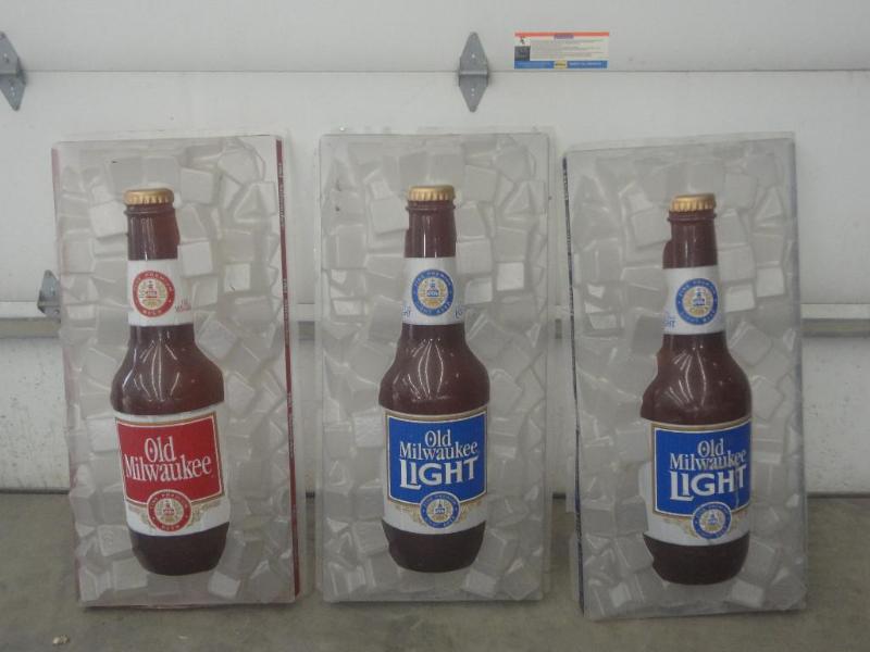 lot 134 image: Lot Of Beer Advertisement...