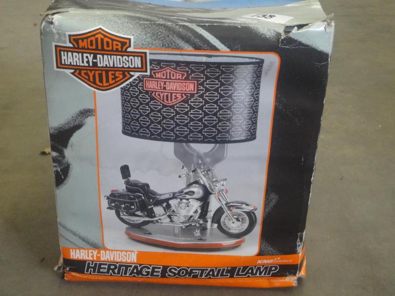 lot 138 image: Unused In-Box Harley Davidson Herit...
