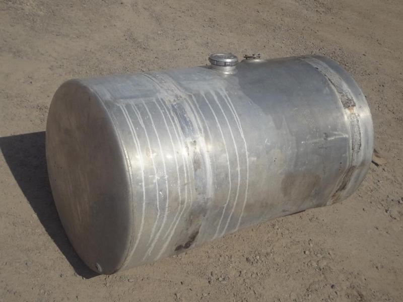 lot 14 image: 70-Gallon MACK Aluminum Truck Fuel ...