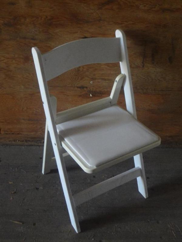 lot 20 image: Lot Of (25) Folding Wedding Chairs ...