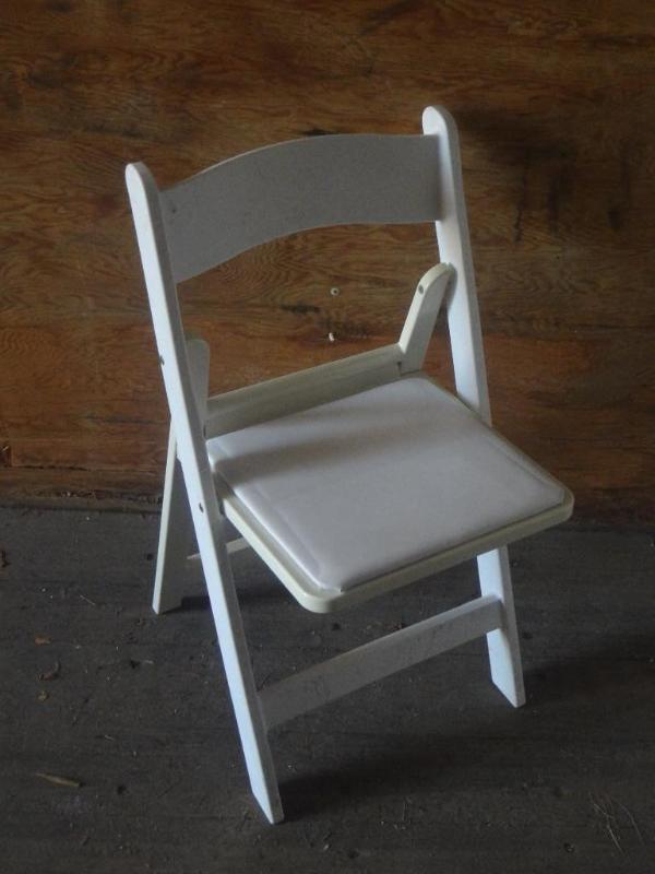 lot 21 image: Lot Of (25) Folding Wedding Chairs ...