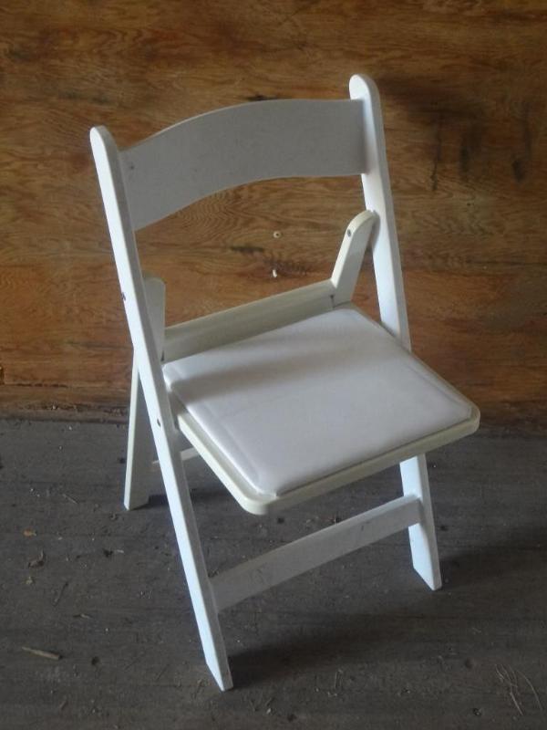 lot 26 image: Lot Of (20) Folding Wedding Chairs ...