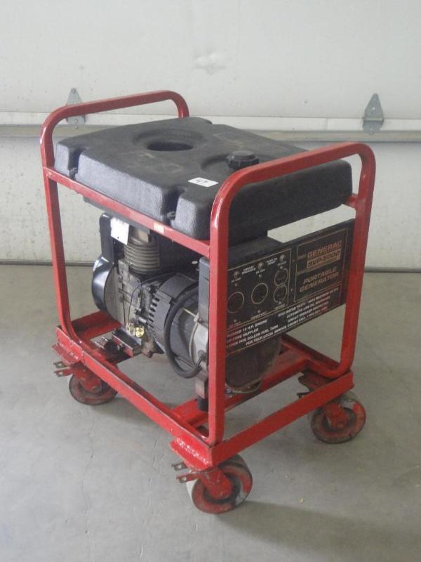 lot 47 image: Generac SVP-5000 Wheeled Generator,...