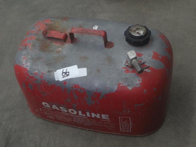 lot 66 image: 5-Gallon Steel Boat Fuel Tank...