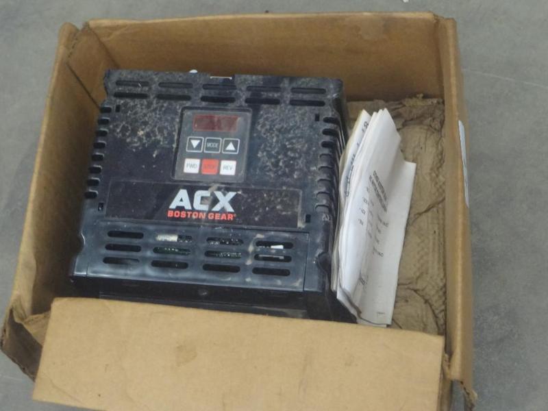 lot 67 image: ACX Boston Gear AC Motor Controller...