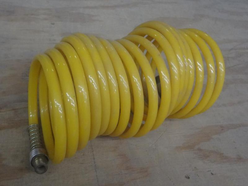 lot 77 image: Coiled Air Hose...