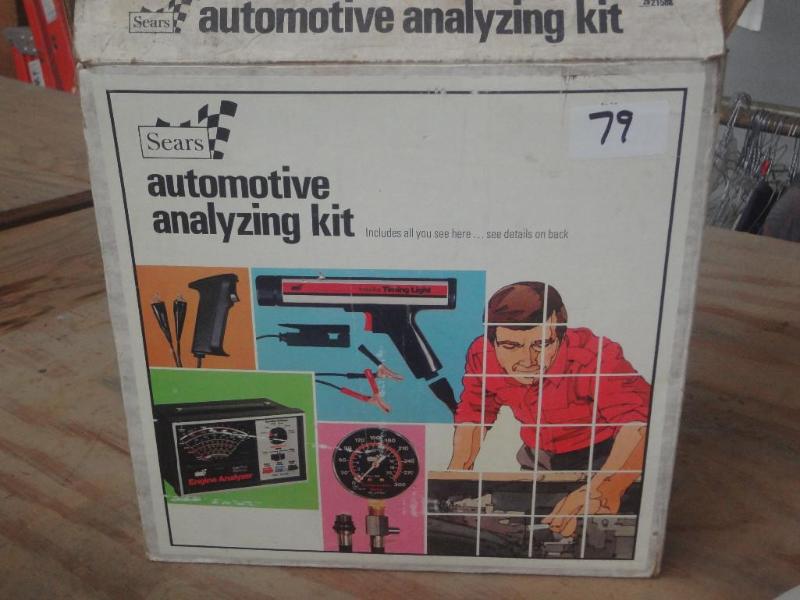 lot 79 image: Sears Automotive Analyzer Kit...