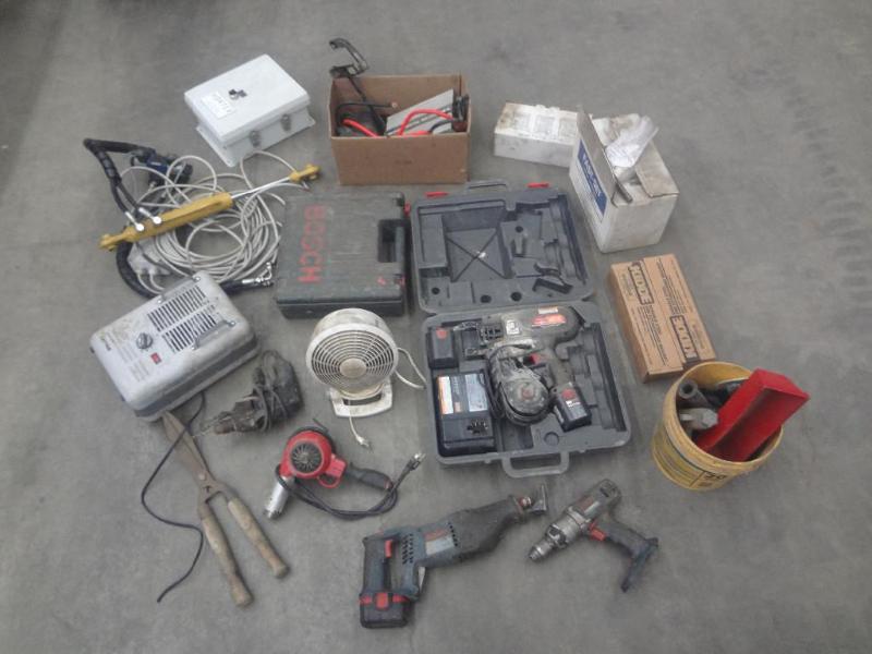 lot 97 image: Pallet Lot Of Misc Power Tools &...