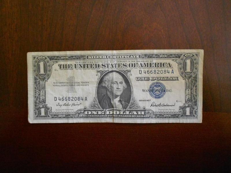 $1.00 Silver Certificate, series 19...