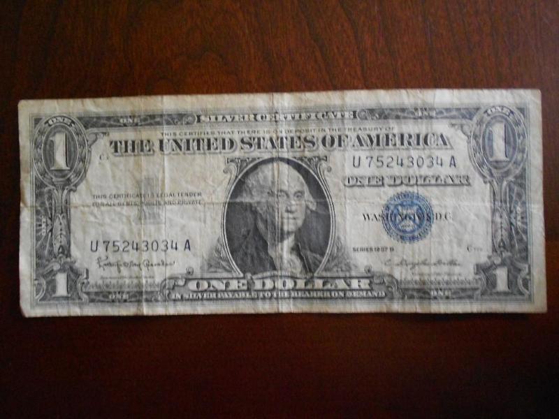 $1.00 Silver Certificate, series&nb...