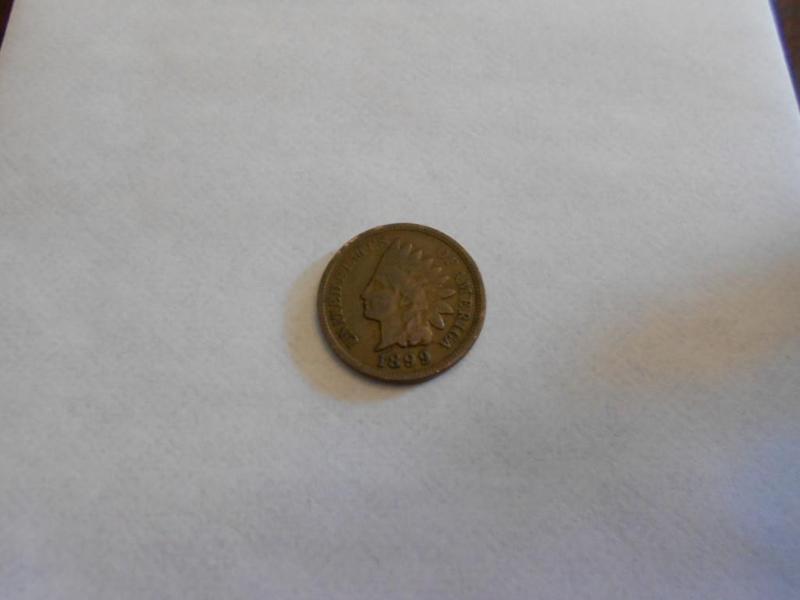 1899 Indian Head Penny in very good...