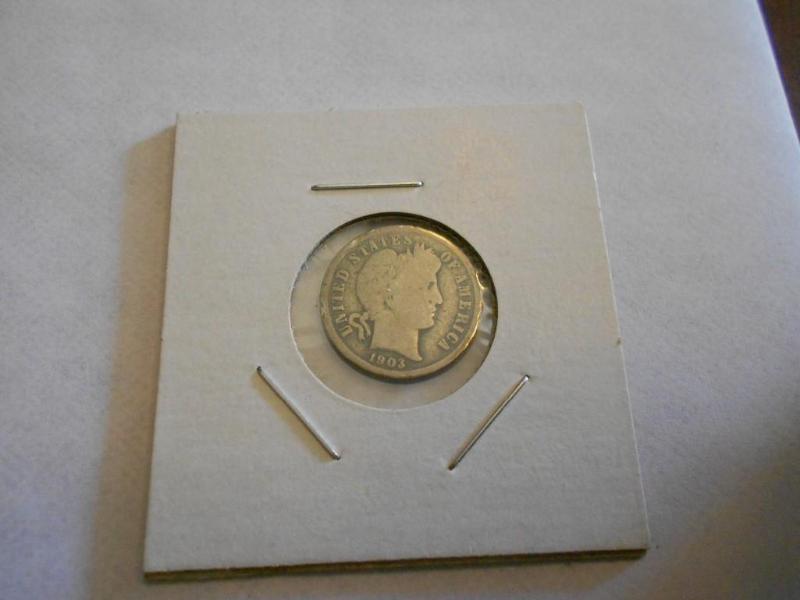 1903 Silver Dime in very good condi...