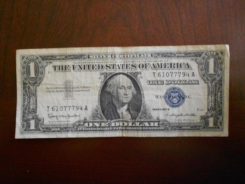$1.00 Silver Certificate, series&nb...