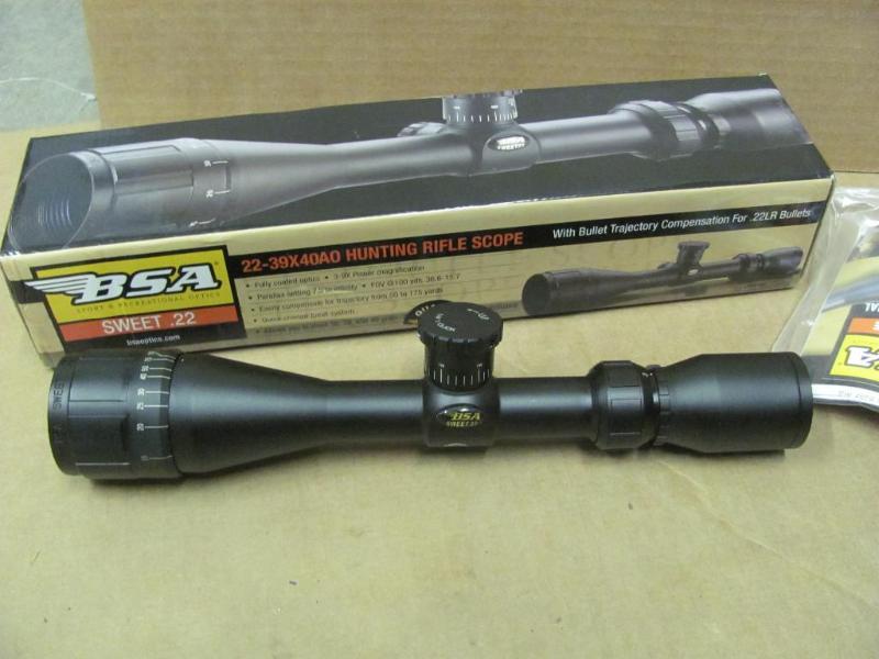 NEW (in original box) BSA Sweet .22...