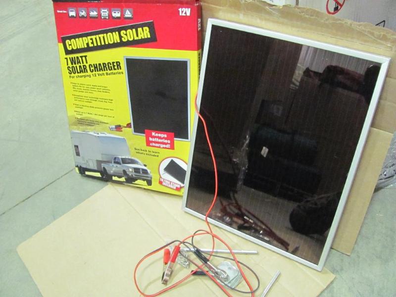 NEW (in original box) 7-Watt Solar ...