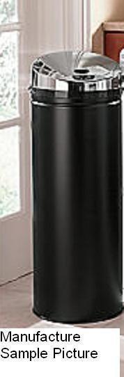 lot 100 image: Black Large Automatic Lift Trash Bi...